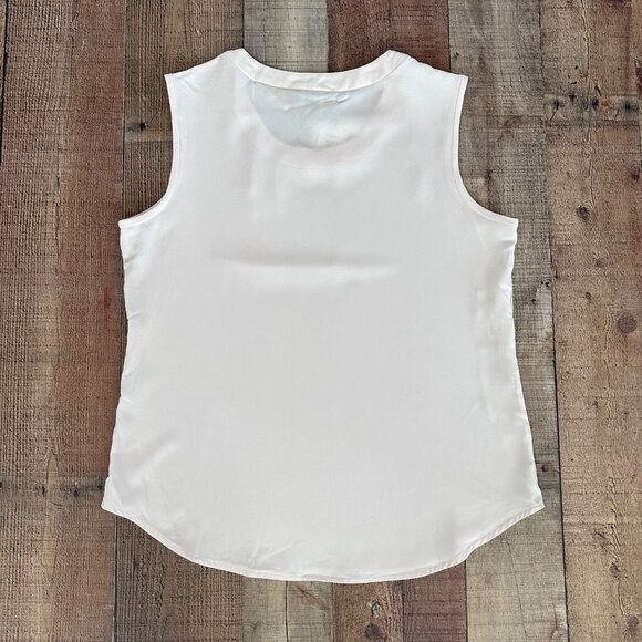 Anne Klein cream sleeveless top women's Medium NWT - Picture 7 of 7